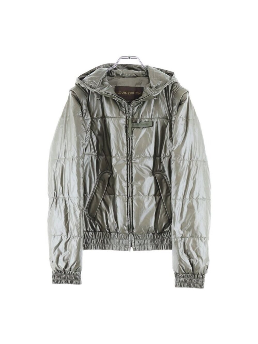 Louis Vuitton Puffer Jacket Detachable Down 2-Way Khaki
